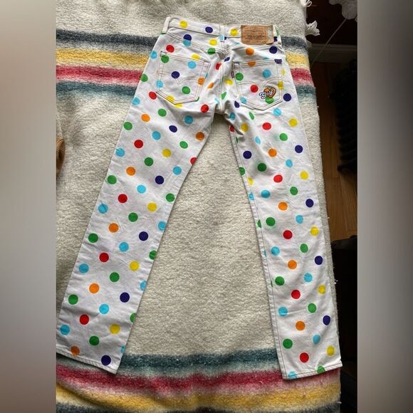 Limited Edition Golf Wang Collaboration Levi’s Pant Size 28 - Picture 10 of 10